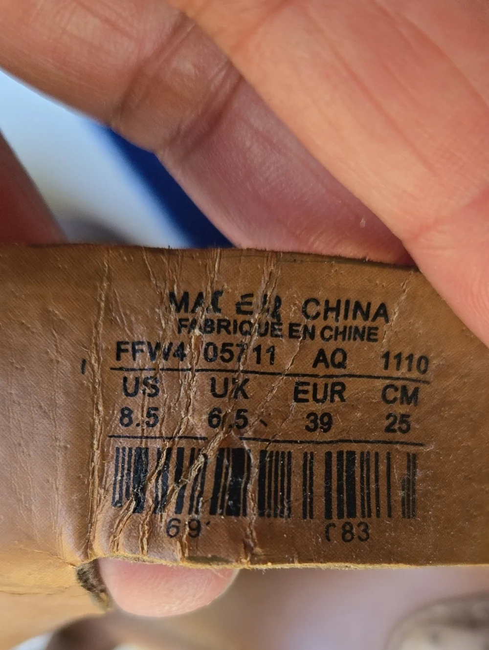 Fossil Bronze Leather Gladiator Strappy Espadrille Wedge Size 8.5